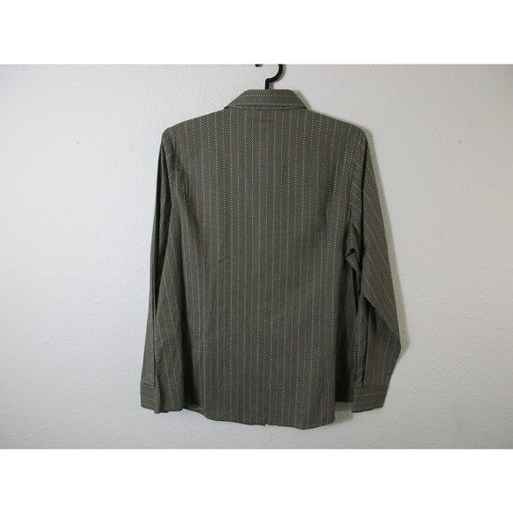 Cinch Ladies Shirt Size XXL Multicolor Print Button Down Flip Cuff MSW9164191 - Picture 10 of 10